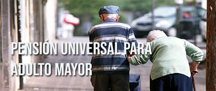 pensión universal para adulto mayor